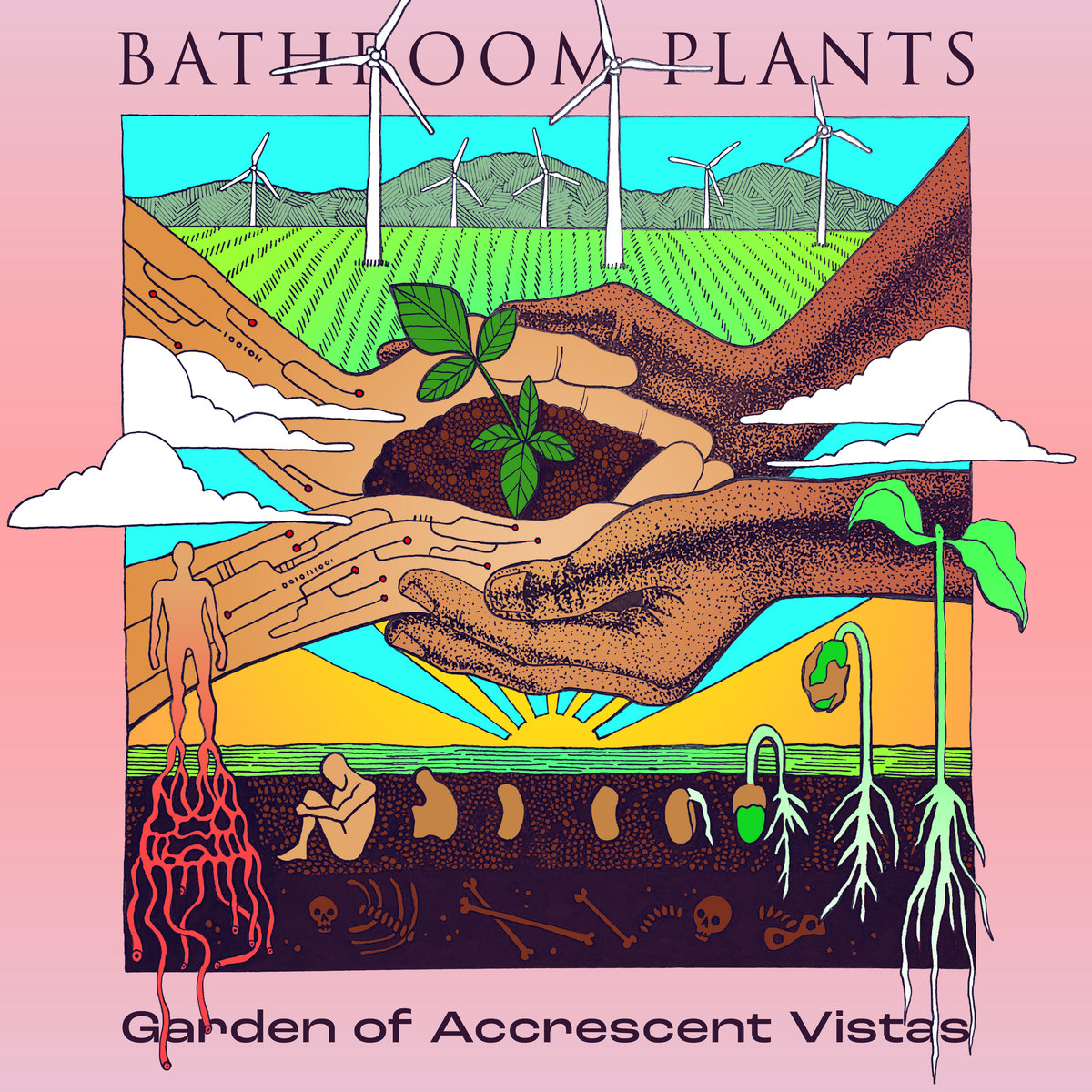 Garden of Accrescent Vistas Bathroom Plants