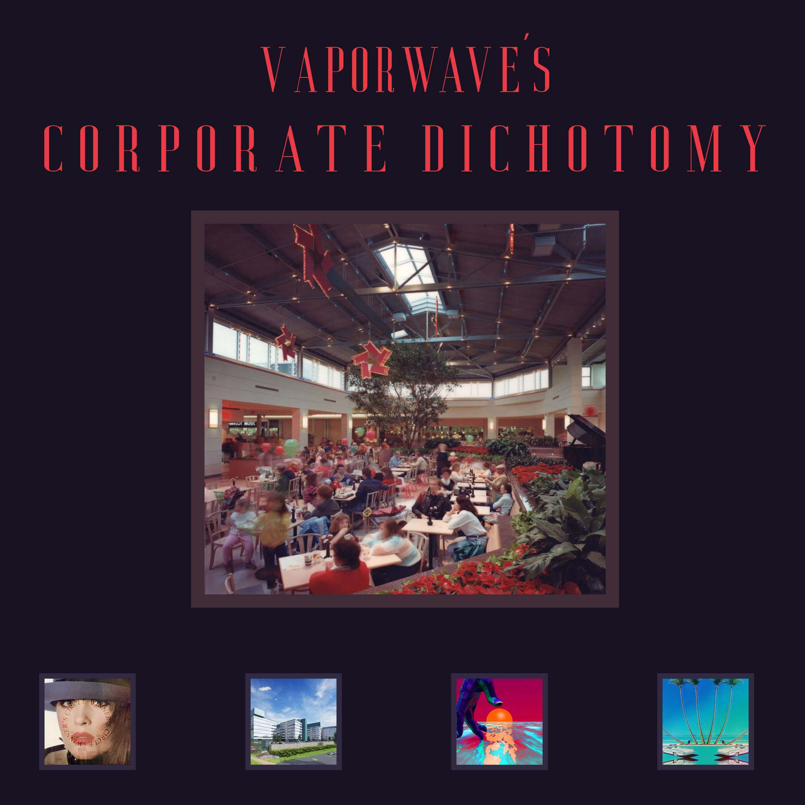 Vaporwave Corporate Dichotomy Cover